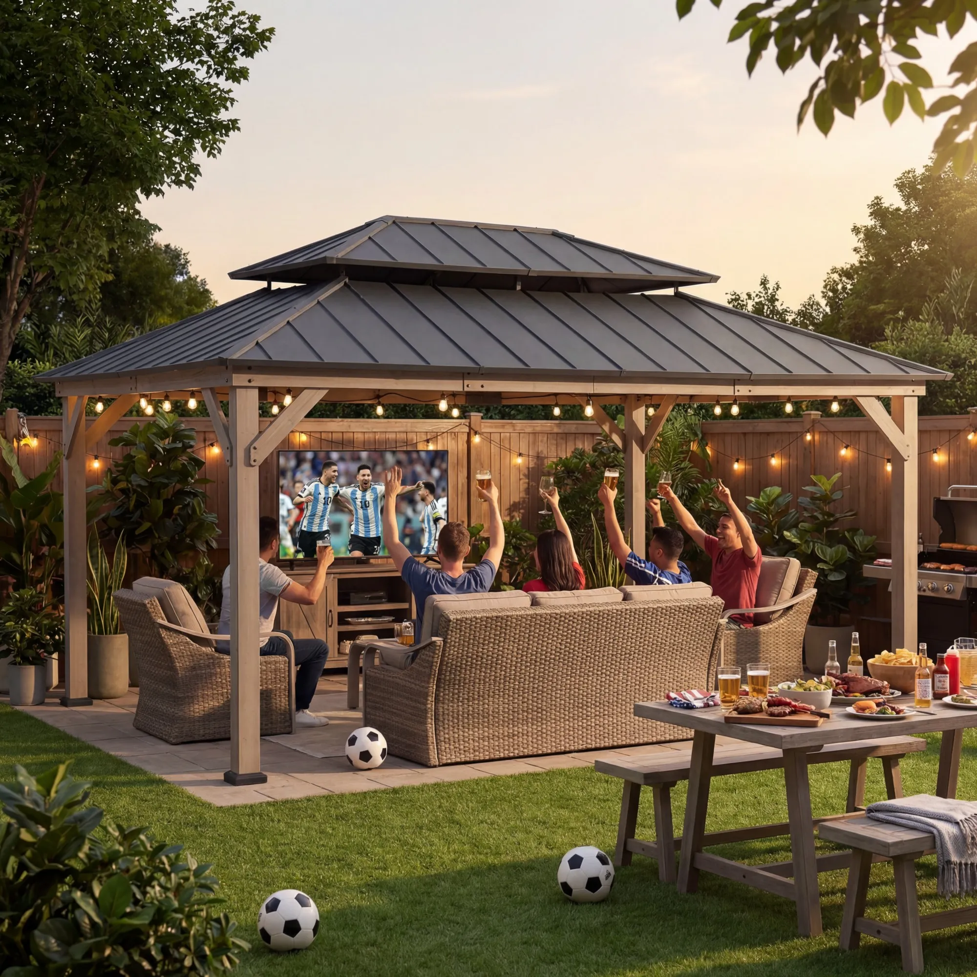 Top Picks for Wooden Gazebos